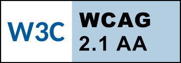 W3C WCAG 2.1 AA